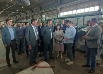 Delegacija iz Tatarstana posjetila tvrtku Lattonedil u Novoj Topoli