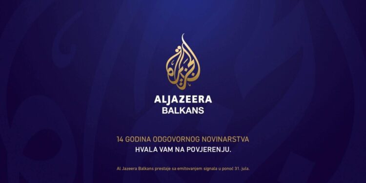 Signal Aljazeera Balkans se gasi večeras u 00:00: “Otišli iz BiH nakon 14 godina rada”