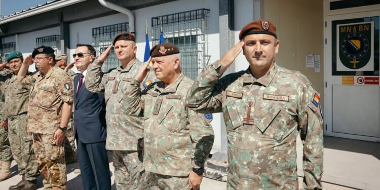 Rumunski komadant preuzeo dužnost nad Multinacionalnim bataljonom EUFOR-a u BiH