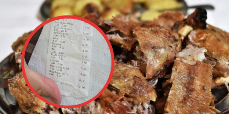 Ručak za porodicu u Jablanici 332 KM: Da li je skupo pečenje?