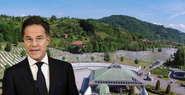 Rutte: Srebrenica je zauvijek povezala Holandiju i BiH, naša obaveza je da gradimo bolju budućnost.