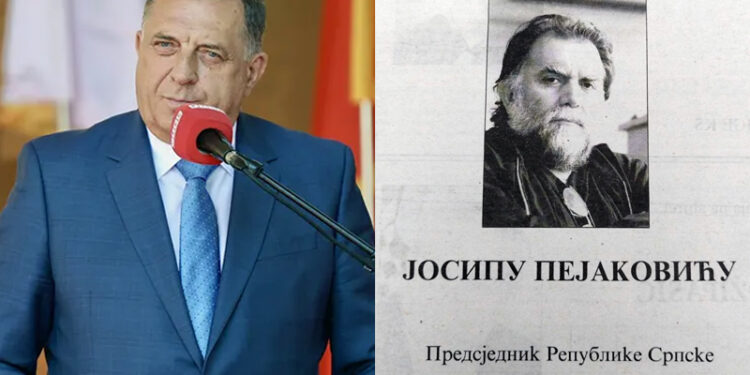 Dodik se čituljom u Dnevnom avazu oprostio od bh. velikana Josipa Pejakovića
