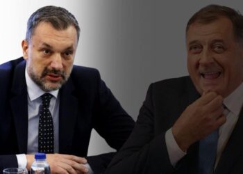 Dodik poručio Konakoviću: Smiješi mu se ”marica”, bijelo će ga zaviti u crno