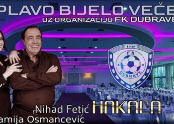 FK „Dubrave“ organizuje plavo-bijelo veče