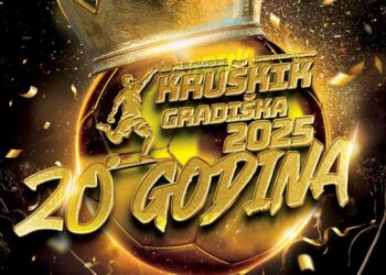 Počinje jubilarni 20. turnir u malom fudbalu „Kruškik-Gradiška 2025“