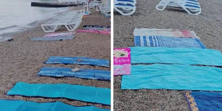 Turisti u Makarskoj navečer po plažama postave peškire i tako čuvaju mjesto za ujutro