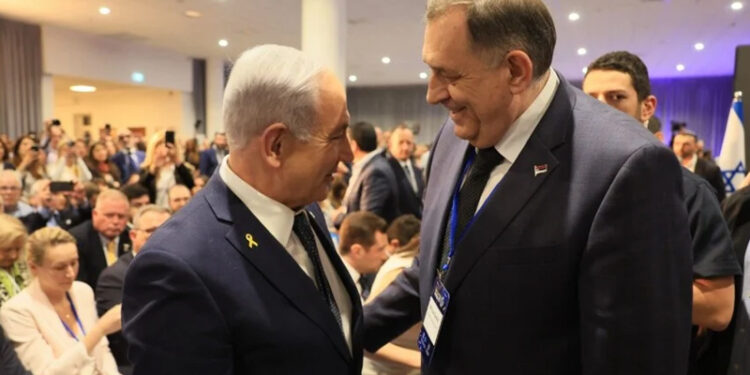 Dodik podržao Izrael i osudio najavu priznanja Palestine: Ne može se priznati država koja ne postoji