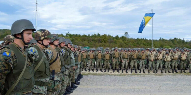 OS BiH pokrenule proceduru uspostavljanja rezervnog sastava od 5.000 pripadnika