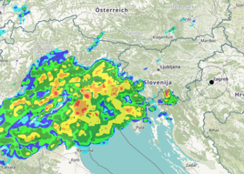 Bh.meteo: “Za vikend kiša, pluskovi sa grmljavinom i pad temperature”