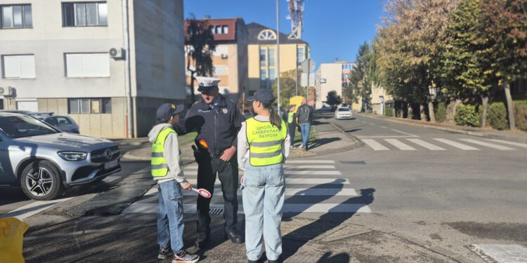 Aktivnosti „Školske saobraćajne patrole“ škole Vasa Čubrilović