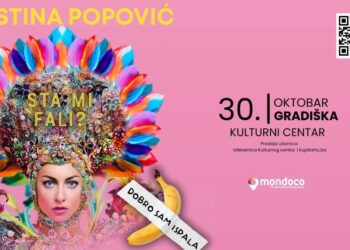 Predstava „Šta mi fali, dobro sam ispala“ u Gradišci