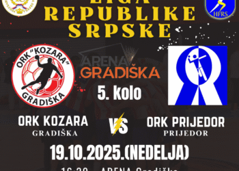 Rukometaši Kozare dočekuju Prijedor uz prenos na Jutjub kanalu RTVG-a