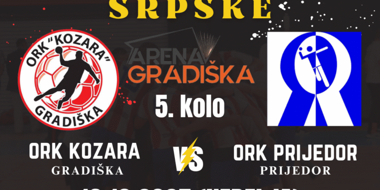 Rukometaši Kozare dočekuju Prijedor uz prenos na Jutjub kanalu RTVG-a
