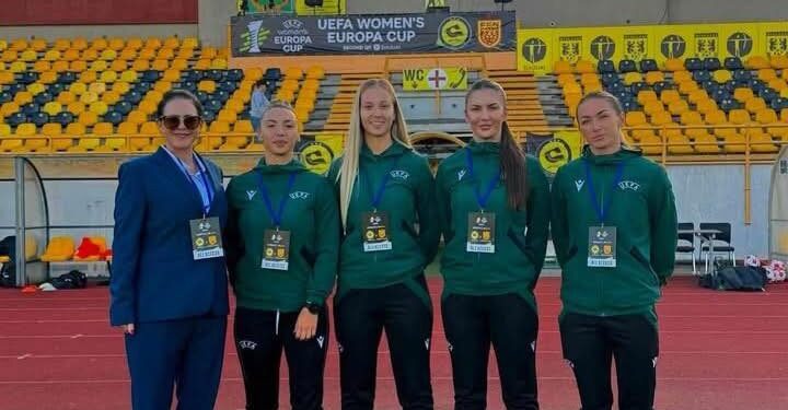 Vladana Barać debitovala na evropskoj fudbalskoj utakmici (FOTO)