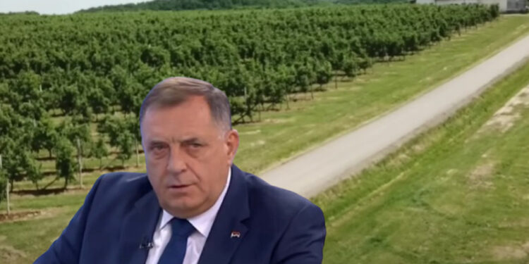 Dodik prodaje zemljište Kinezima za tri eura po kvadratu