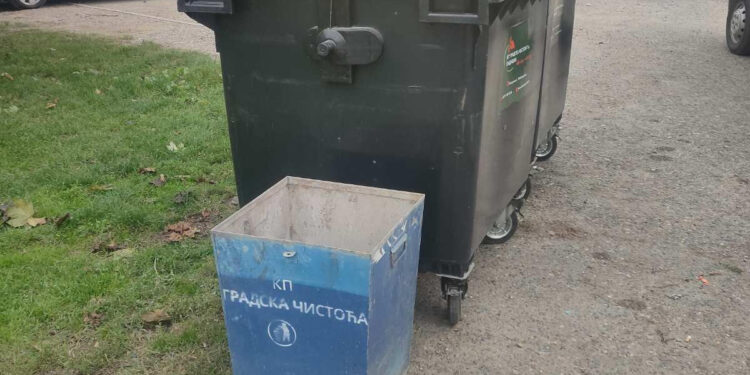 Iz Gradske čistoće apeluju na građane da pravilno odlažu otpad