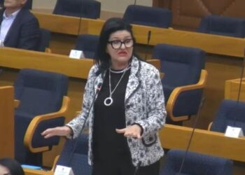 Novi hit Dodikove Nataše u NSRS: Samo malo nešto da kažem. Mi smo ‘ođe u jednoj partiji