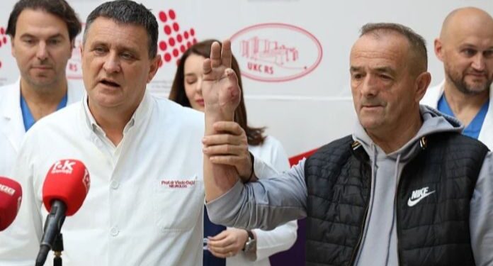 Cijepao drva, pa ostao bez prsta: Danas mu doktori na UKC RS presadili prst sa noge