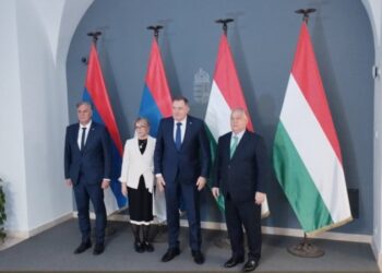 Dodik i Karan na sastanku u Mađarskoj kod Orbana
