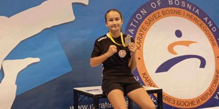 Milica Kačavenda na Balkanskom prvenstvu u Hrvatskoj 