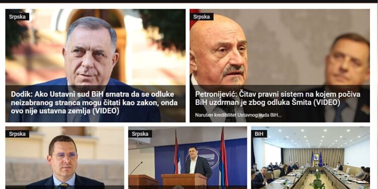 Cijelo jutro traje pritisak iz RS-a na Ustavni sud BiH da donese odluku u korist Dodika