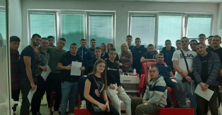 Gradiški srednjoškolci naredne sedmice daruju krv
