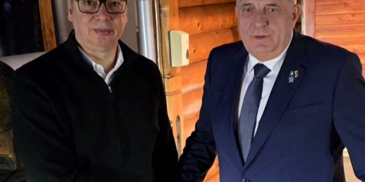 Vučić održao sastanak sa Dodikom nakon njegovog govora mržnje: Dobar razgovor!