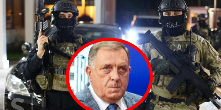 Veliki broj pripadnika MUP-a RS čuva Milorada Dodika. Šta je razlog?