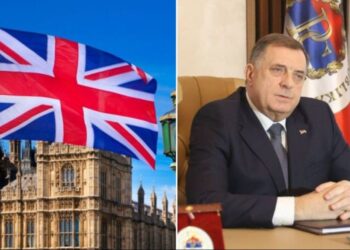 Velika Britanija ostaje pri sankcijama: “Mjere protiv Dodika i Cvijanović ostaju na snazi”
