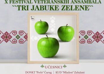 Festival veteranskih ansambala „Tri jabuke zelene“