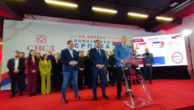 Dodik proglasio pobjedu Karana