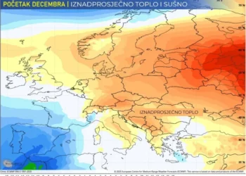 Nakon hladnog vala stiže iznadprosječno toplo i sušno vrijeme u cijeloj BiH
