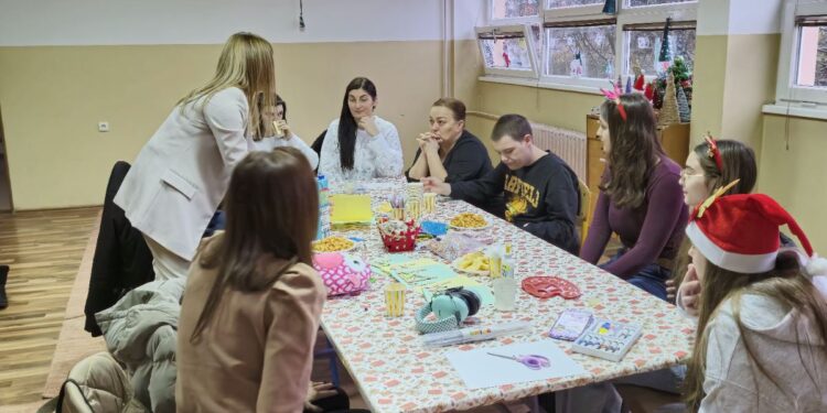 Održana novogodišnja radionica učenika odjeljenja “posebne nastave” OŠ „Vasa Čubrilović”