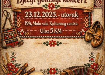 Dječiji godišnji koncert KUD-a „Kolovit“  23. decembra