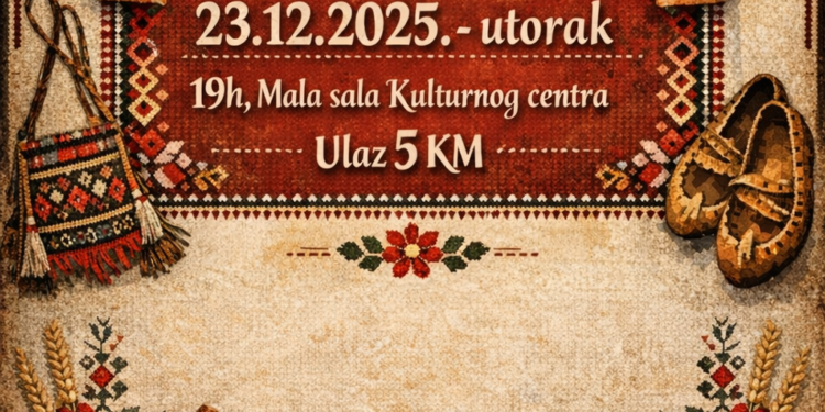 Dječiji godišnji koncert KUD-a „Kolovit“  23. decembra