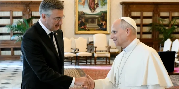Vatikan: Plenković s papom Lavom razgovarao o BiH