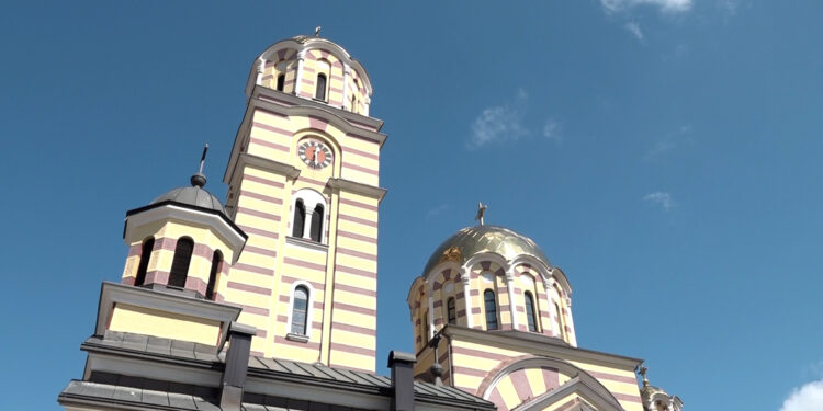 Sveta tajna jeleosvećenja u srijedu u Hramu Pokrova Presvete Bogorodice