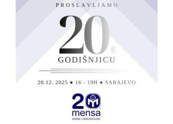 Mensa BiH obilježava 20 godina postojanja