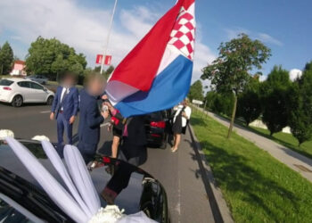 Državljani Hrvatske sankcionirani zbog ‘driftanja’ u svadbenoj povorci u Grudama