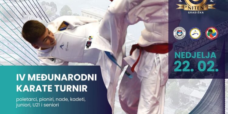 Međunarodni karate turnir “Niten Kup” 22. februara