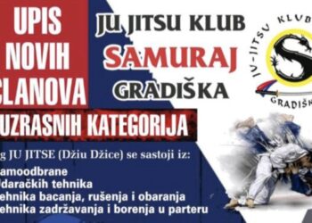Džiju-džicu klub Samuraj vrši upis novih članova