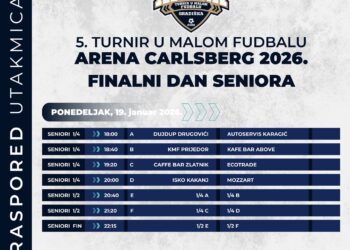 Večaras završnica turnira „Arena Karlsberg 2026“