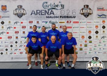 Počeo peti međunarodni turnir u malom fudbalu „Arena Karlsberg 2026“ (FOTO)