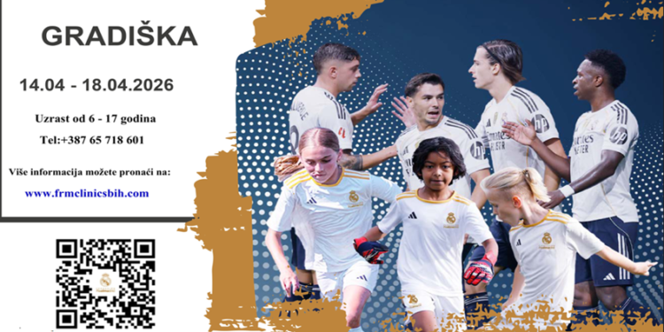 Kamp FK Real Madrid od 14. do 18. aprila u Gradišci (FOTO)