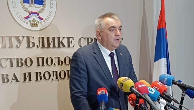 Konferencija za novinare Save Minića