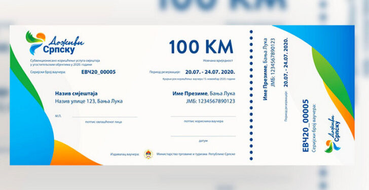 Nastavak projekta turističkih vaučera u Republici Srpskoj