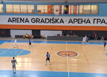 Najbolja utakmica futsalera Gradiške: Šest golova u mreži Nevesinja (FOTO)
