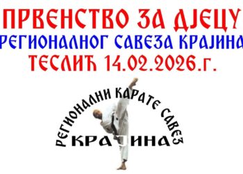 Mladi karatisti Nitena sutra u Tesliću na prvenstvu regije Krajina