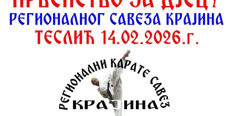 Mladi karatisti Nitena sutra u Tesliću na prvenstvu regije Krajina