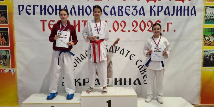 Karatisti kluba “Sensei karate do” osvojili 18 medalja na prvenstvu regije Krajina (FOTO)